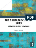 Graeme Ritchie - The Comprehension of Jokes_ a Cognitive Science Framework-Routledge (2018)