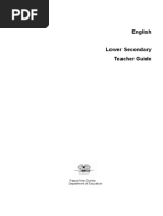 Teachers Guide Lower Secondary English