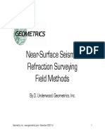 Seismic Refraction Surveyingg GEOMETRIKS