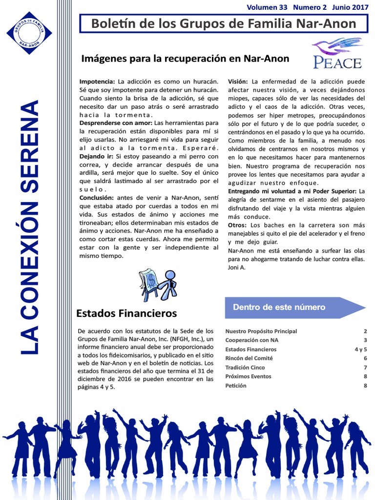 Herramientas de Recuperación en Nar-Anon | PDF | La dependencia de ...