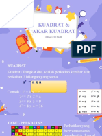 Kuadrat Dan Akar Kuadrat