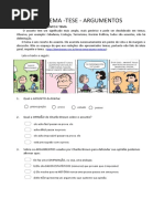 Exercícios de Operadores Argumentativos COM GABARITO | PDF