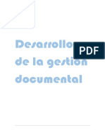 Desarrollo de La Gestión Documental