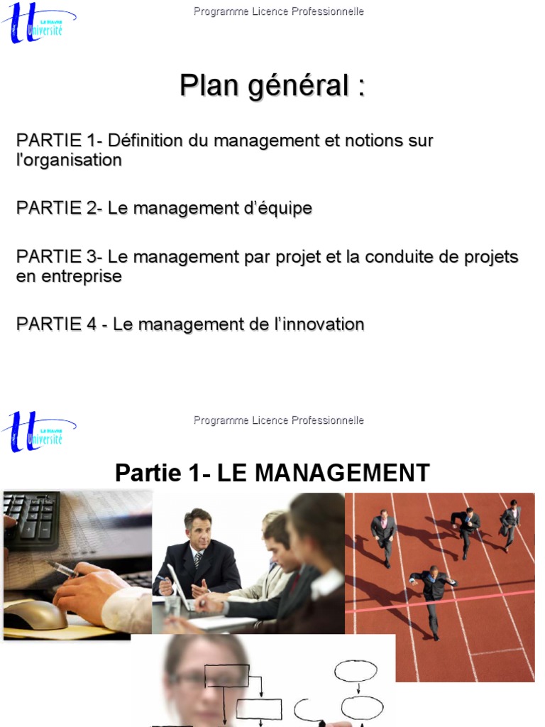 Cours de Management en Entreprise | PDF | Business | Négociation