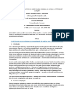 Análise Crítica Sobre A Covid-19 Poder Causar Zumbido No Ouvido e Até Perda de Audição