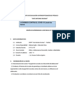 Sesion de Aprendizaje #6 Niñez y Adolescencias