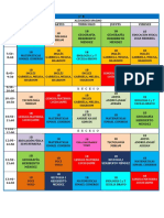 Horario 2022-2023 Magno 1ro. B