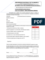 Ficha Sintomatologica Examen de Admision 12-08-2022
