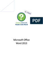 Guide Microsoft Office Word 2016