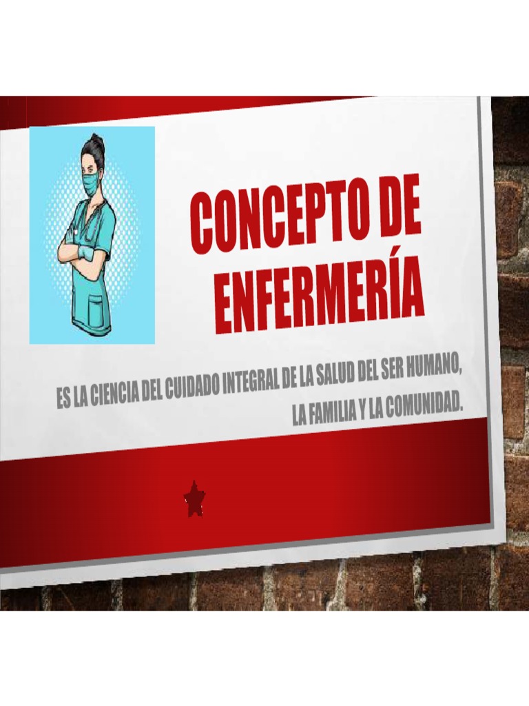 Concepto de Enfermería | PDF | Enfermería | Ciencias de la Salud