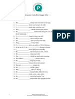 50 Irregular Verbs Past Simple Part 1