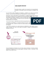 Integración de Las Cajas Paquete Electoral