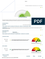 Análise de crédito com score e informações