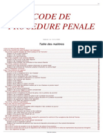 Code de Procédure Pénale Congolais