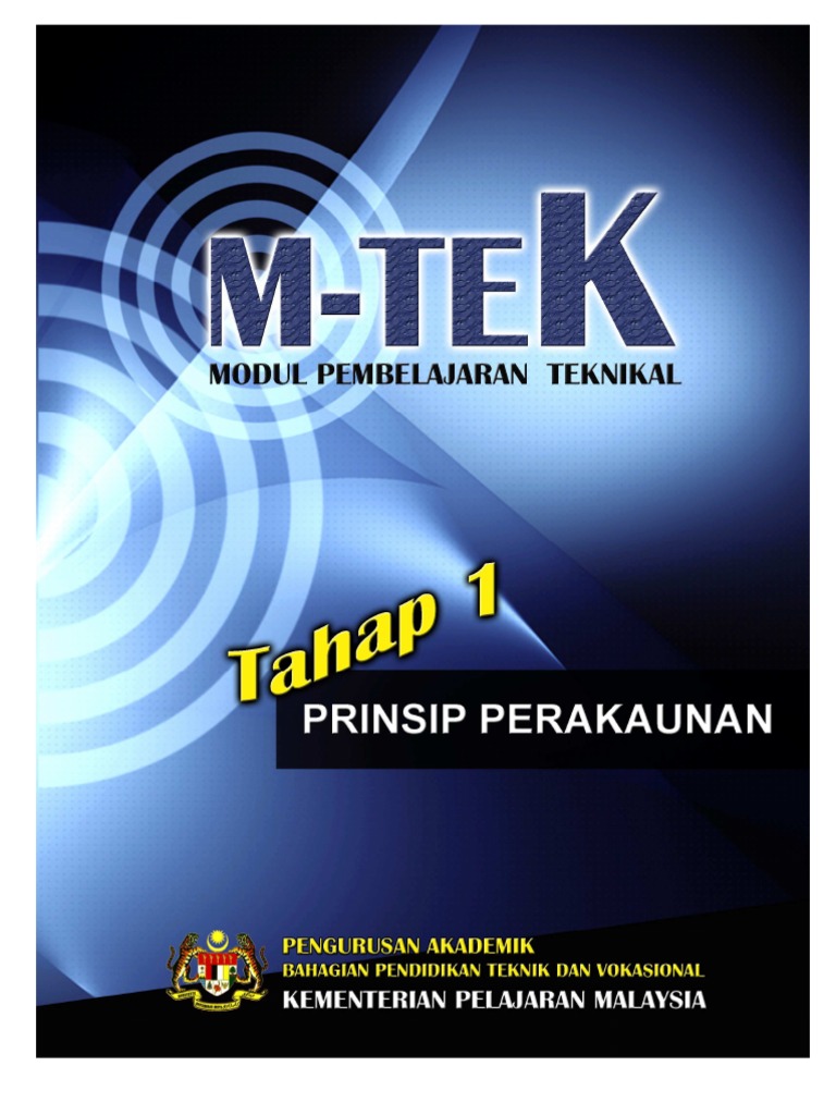 Prinsip Perakaunan Tahap 1 Pdf