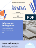 Formato y Orden de Diapositivas Libro A Elección