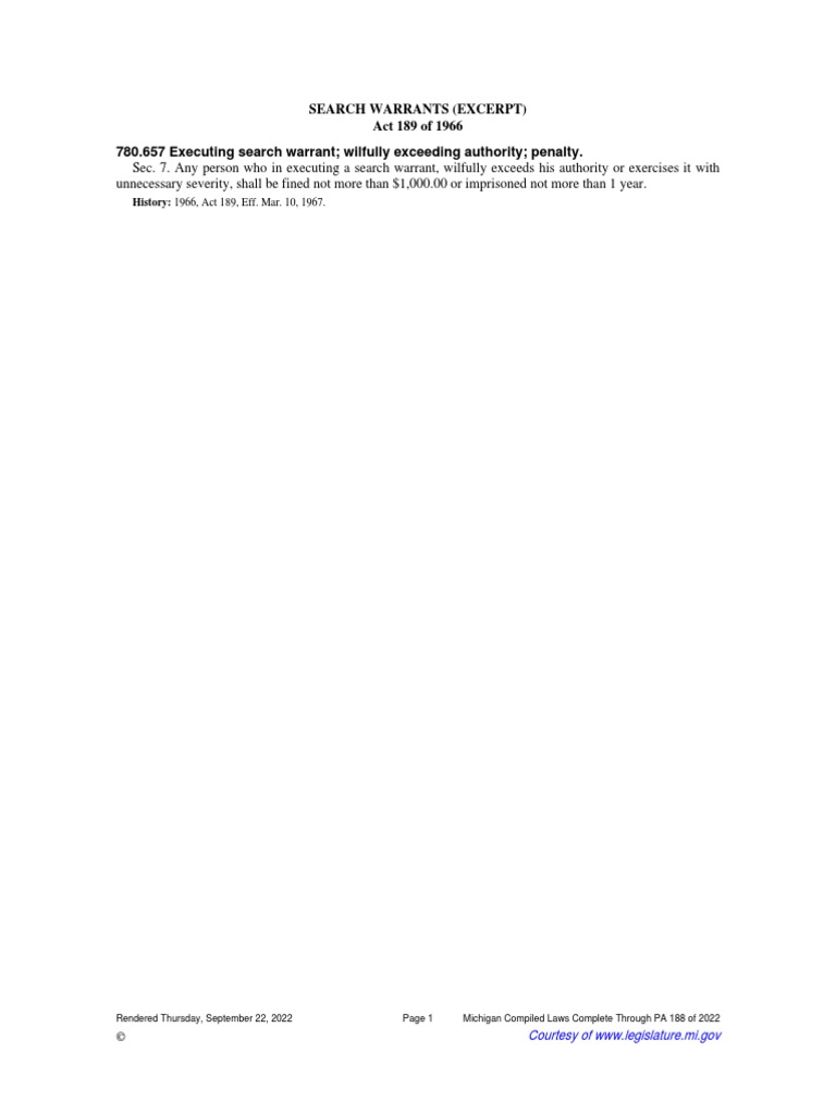 Mcl 780 657 pdf law