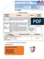 Cuarto - Lesson 2-Vii Unit - Activity