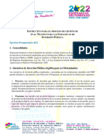 Proceso de elaboración del PIP 2023