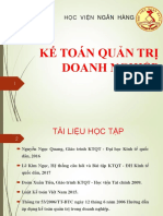 Kế toán quản trị Chương 1