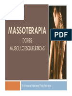 Massoterapia: Dores Musculoesqueléticas Musculoesqueléticas