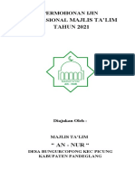 Proposal Majlis Talim An - Nur