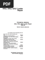 John Deere 326D, 328D, 329D, 332D, 333D Skid Steer Loader Technical ...
