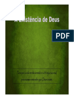 A Existência de Deus