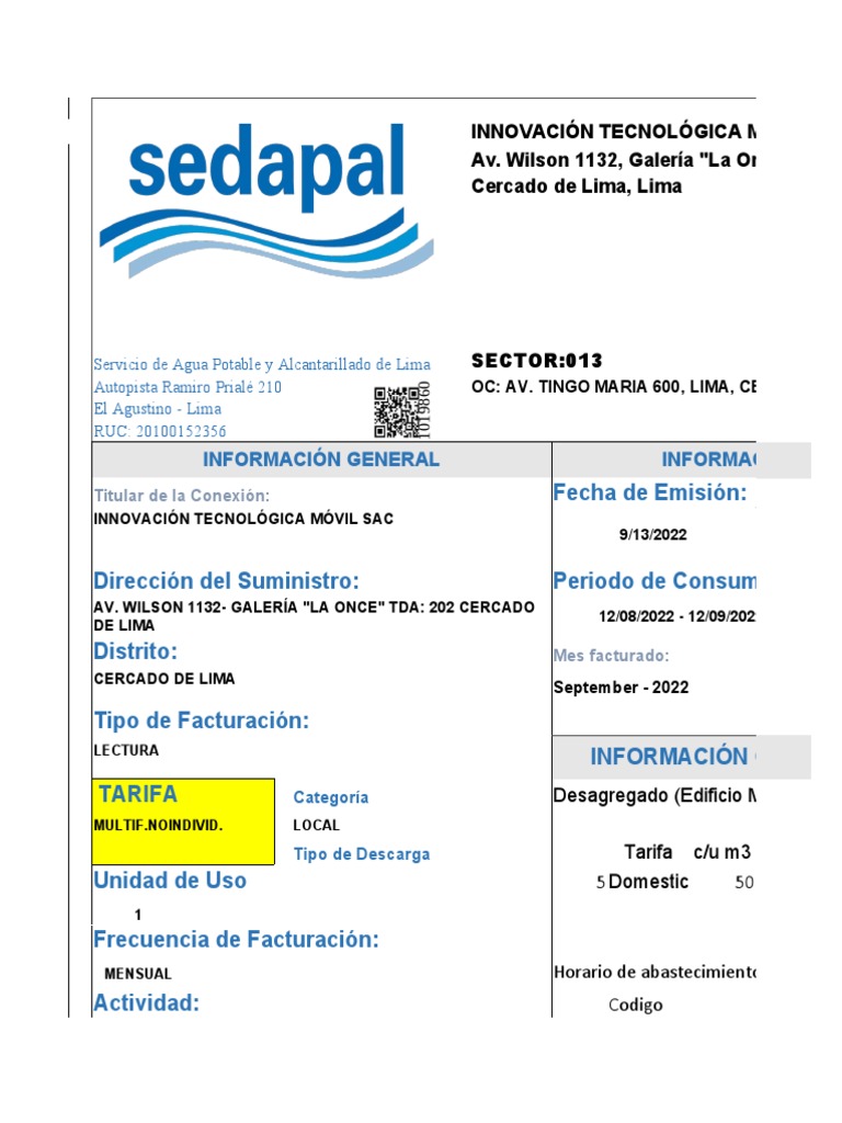Modelo Formato de Agua | PDF | Administracion del Agua | Suministro de agua
