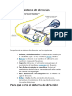 Partes Del Sistema de Dirección