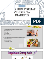 Pola Hidup Sehat Penderita Diabetes