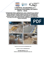 Interventoría de obras viales en Santa Marta