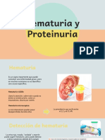 Hematuria y Proteinuria