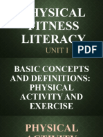Physical Fitness Literacy