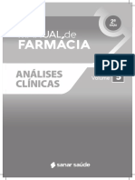 Leia Trecho Analises Clinicas 2a Edicao Colecao Manuais de Farmacia Volume 5