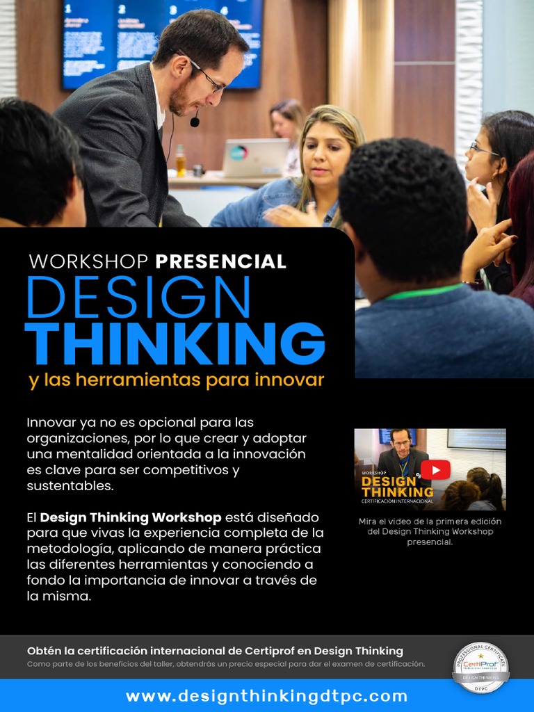 Design Thinking PDF Promo 2022 | PDF | El pensamiento de diseño ...
