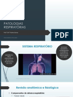Patologias Respiratórias: Prof. Enf. Marina Bonas