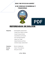 Referendum Bolivia