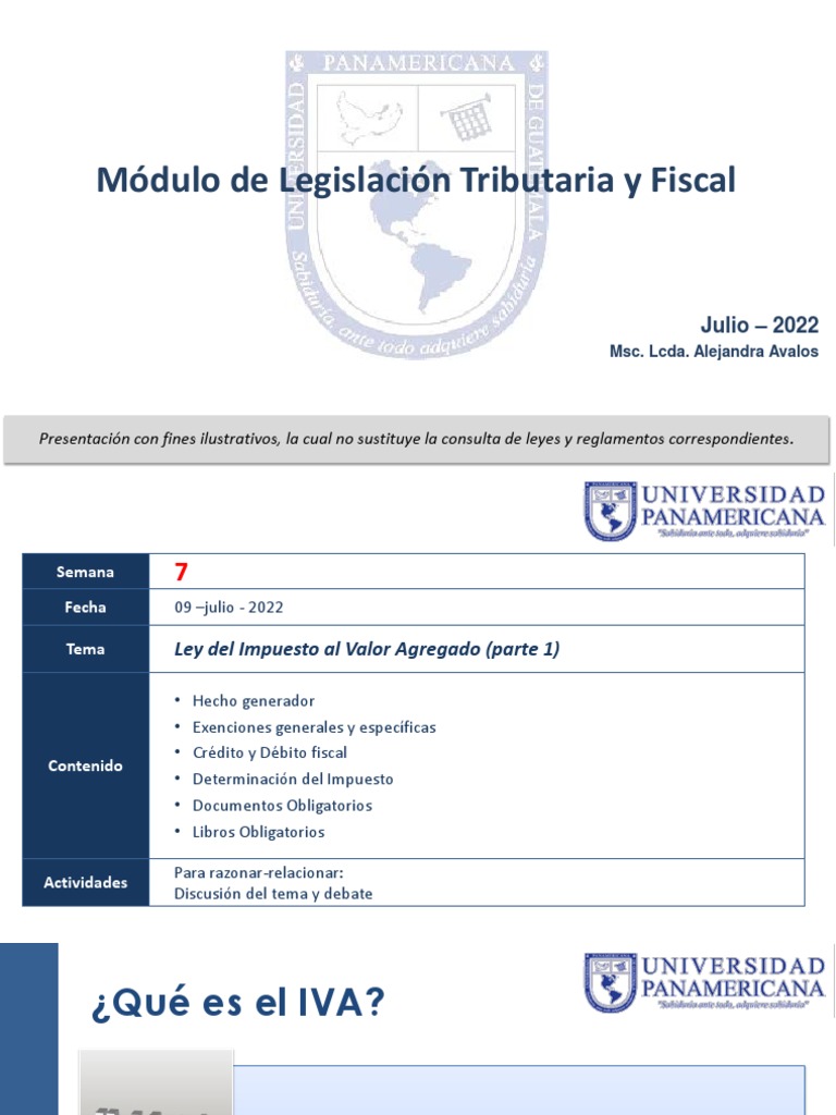 Clase 7 - IVA Parte I | PDF | Factura | Impuesto al valor agregado