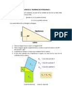 Secuencia 8. Teorema de Pitágoras