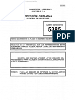 5385 Propuesta de Ley Violencia y Trata de Personas