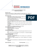 MANUAL DE MANTENIMIENTO Molino