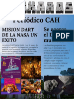 Periódico CAH: Mision Dart de La Nasa Un Exito