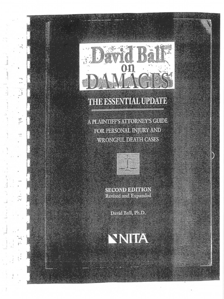 22 - David Ball On Damages | PDF