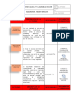 Matriz Detallada Flujograma Seleccion