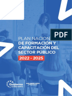 Plan Nacional de Formacion y Capacitacion
