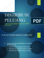 Pertemuan 4 Distribusi Peluang (Probabilistik)