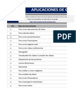 Identificar aplicaciones Google y Microsoft