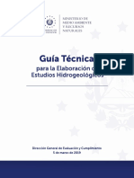 Guía Técnica para La Elaboración de Estudios Hidrogeológicos