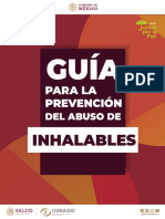 Guía para La Prevención Del Abuso de Inhalantes